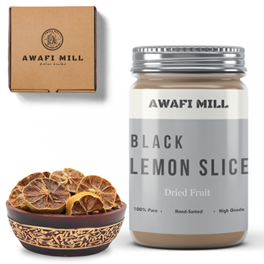 Awafi Mill Iranian Black Lemon Slice 100gm